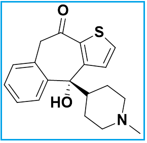Ketotifen EP Impurity C  4-Hydroxy Ketotifen